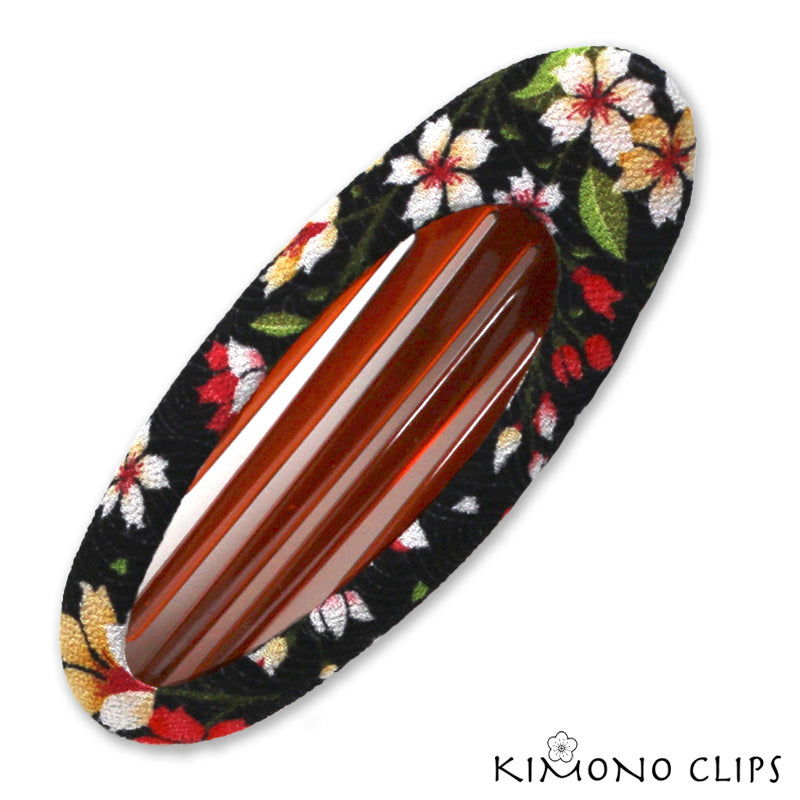 French Oval Hair Clip - large