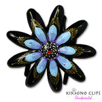 Handpainted Hair Clip - starburst