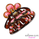 Handpainted Hair Clip - obi