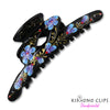 Handpainted Hair Clip - slim