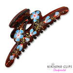 Handpainted Hair Clip - slim