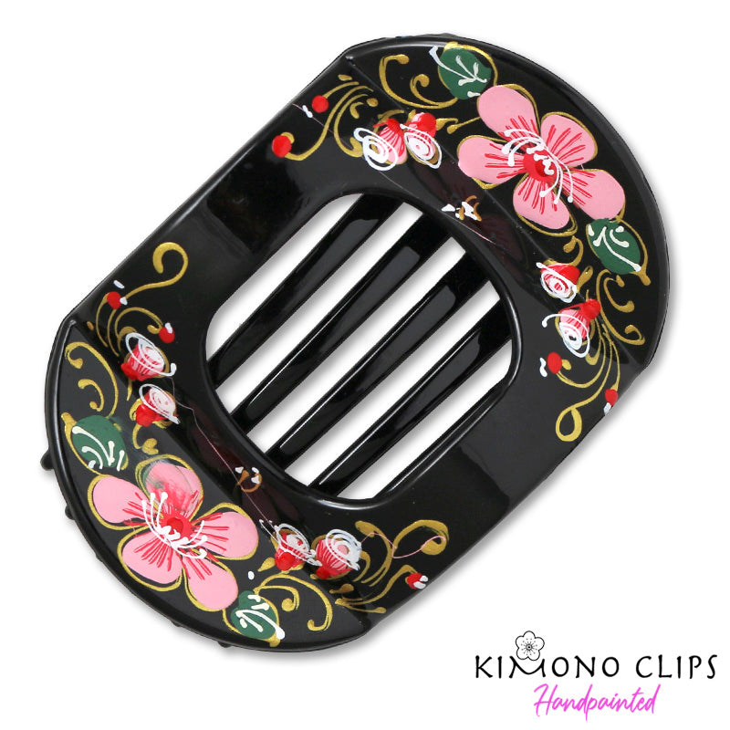 Handpainted Hair Clip - buckle