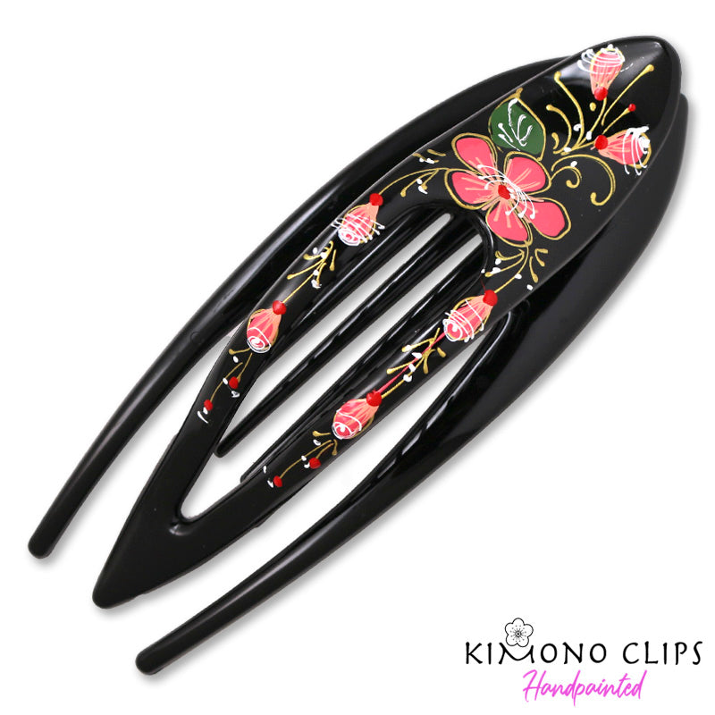 Handpainted Hair Clip - arch