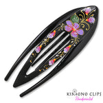 Handpainted Hair Clip - arch