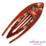 Handpainted Hair Clip - arch