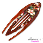 Handpainted Hair Clip - arch