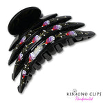 Handpainted Hair Clip - athena