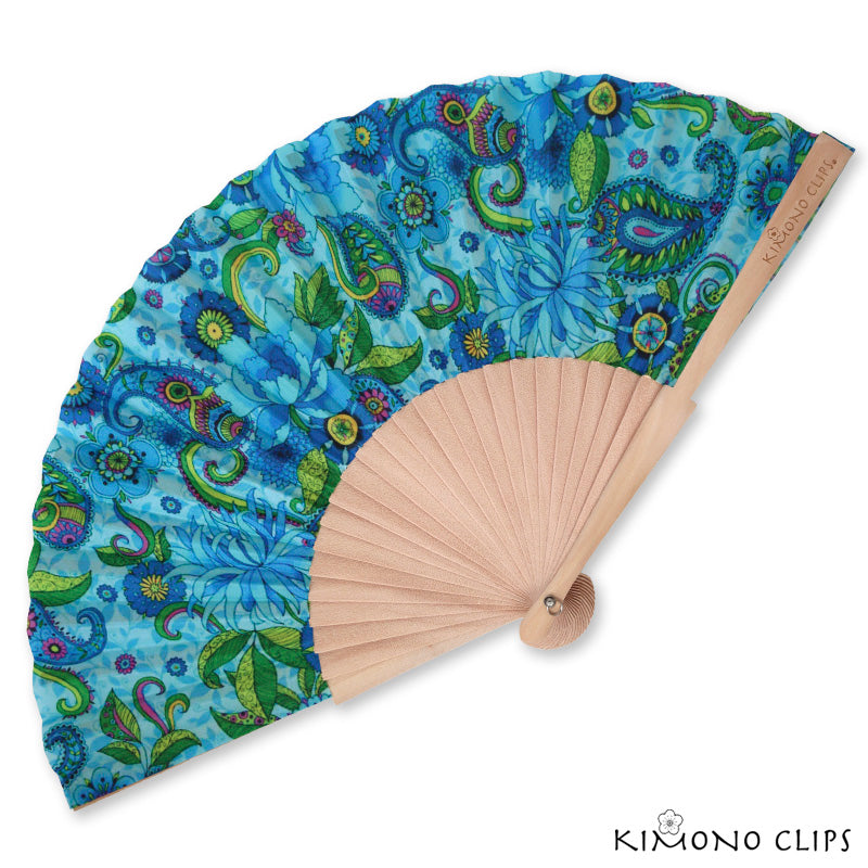 Kimono Fabric Hand Fans