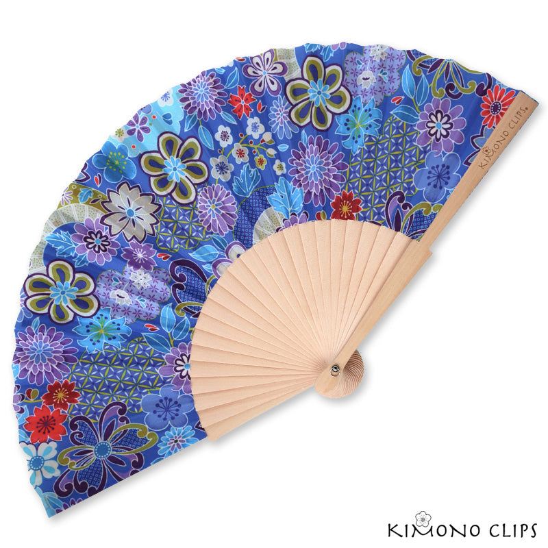 Kimono Fabric Hand Fans