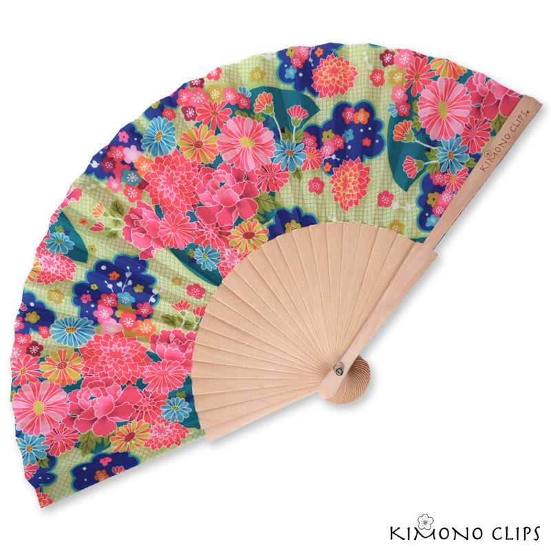 Kimono Fabric Hand Fans