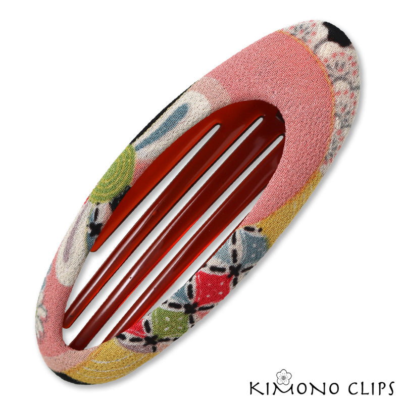 French Oval Hair Clip - large