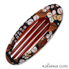 French Oval Hair Clip - large