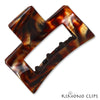 French Handmade Rectangle Cutout Clip - medium