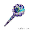 Pumpkin Blossom Hair Clip - small