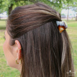 French Handmade Couture Claw Hair Clip - mini